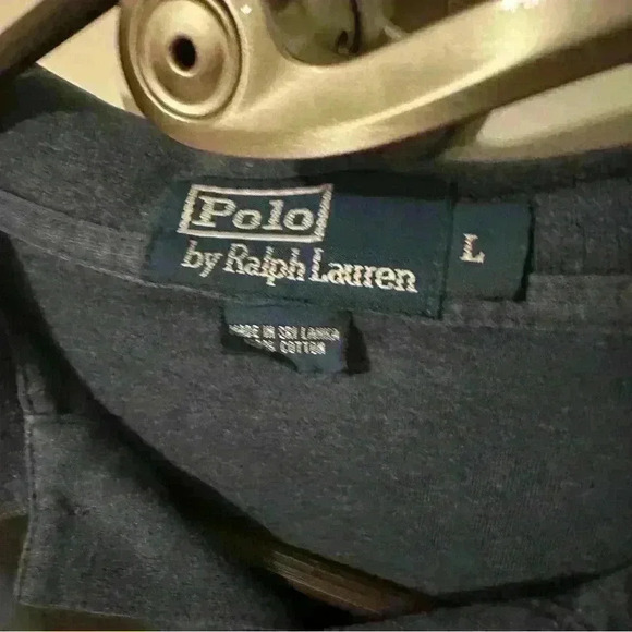 POLO RALPH LAUREN collared long sleeve men L - Picture 6 of 6